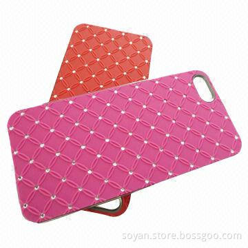 Crystal diamond case for iPhone 5, shinning and elegant appearance, customized are highly welcome